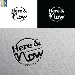Here & Now Activewear | Logo Design by Iris 3