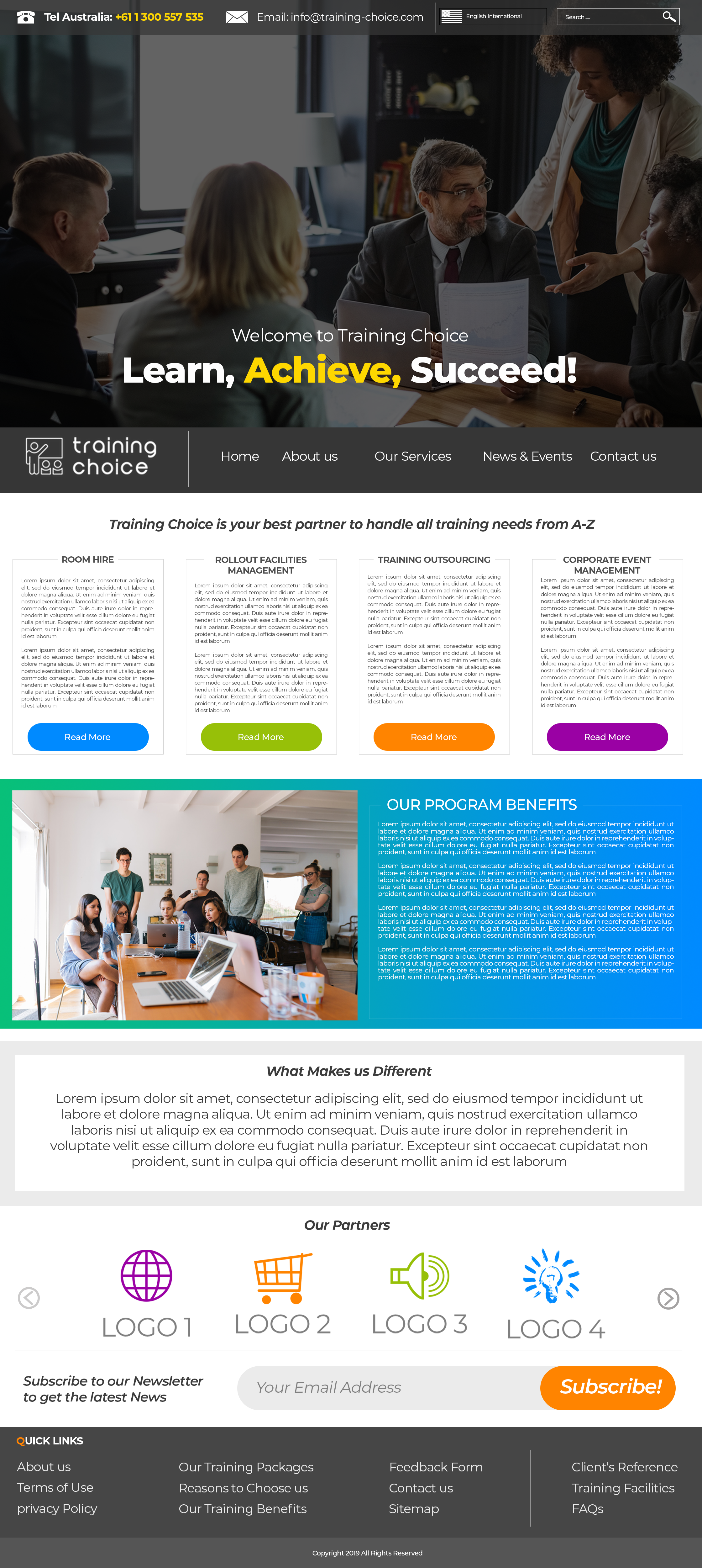 Wordpress Design by K. David for Niche IT Pty Ltd | Design #21613924