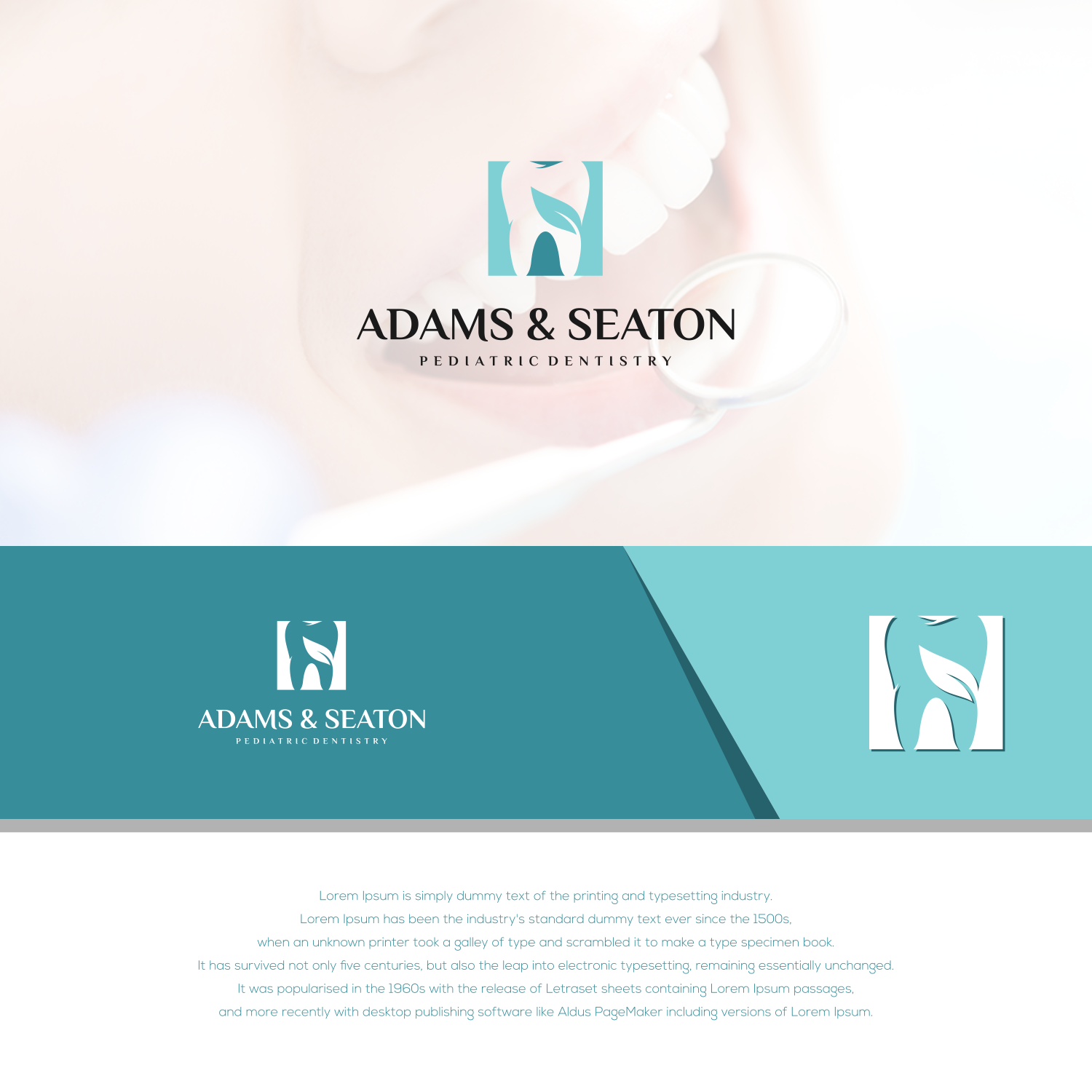 Logo Design by Raja_ for Adams & Seaton Pediatric Dentistry | Design #21628683