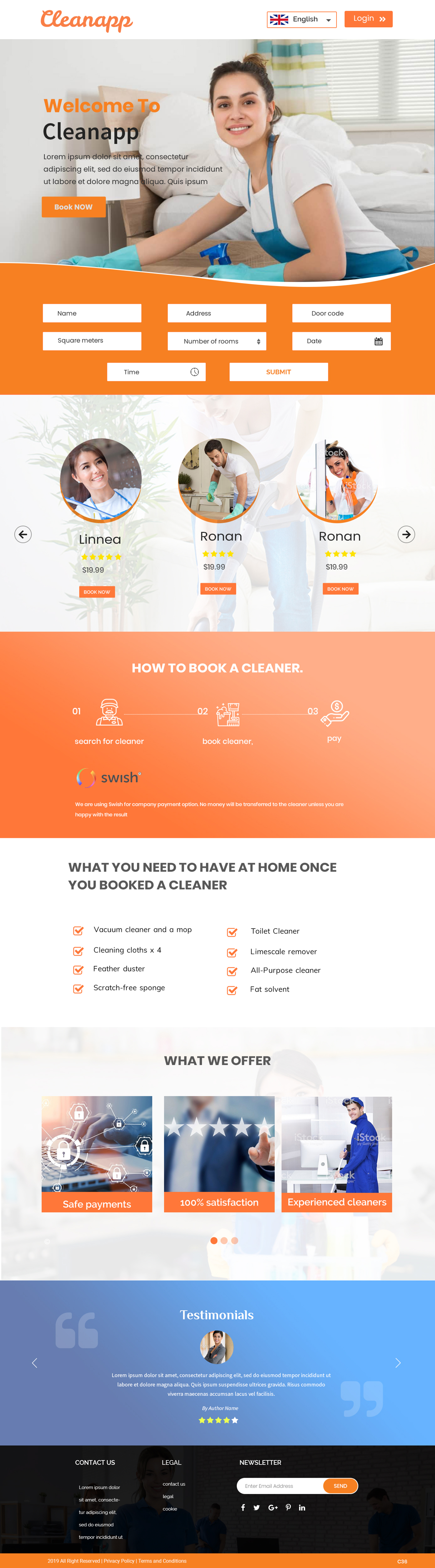 Web Design by pb for CleanApp | Design #21622449