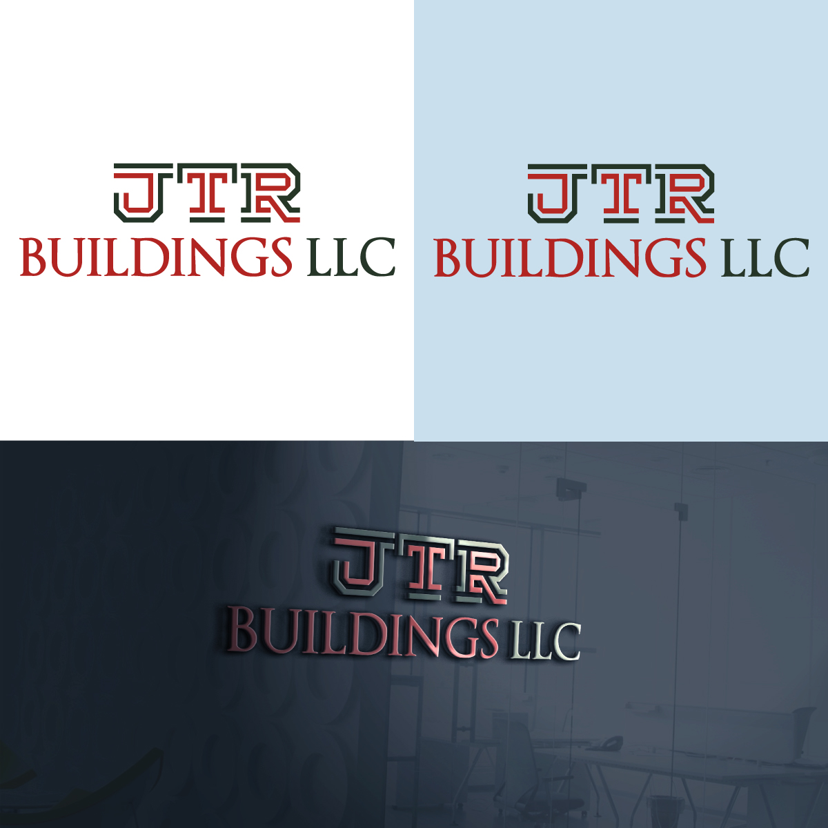 Logo Design by MonirProGD for JTR BUILDINGS LLC | Design #21617416