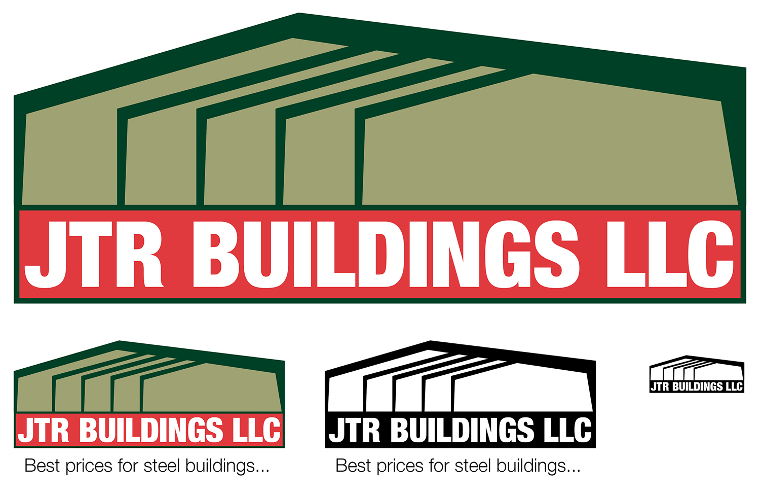 Logo-Design von edjgraphics 2 für JTR BUILDINGS LLC | Design #21614813