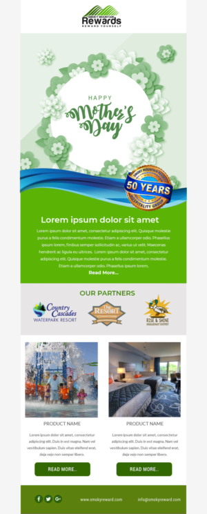 Email Marketing Design by Best Design Hub for Smoky Mountain Resorts | Design: #21608726