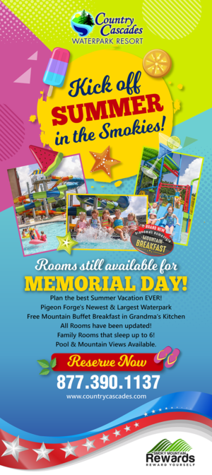 Email Marketing Design by Pinky  for Smoky Mountain Resorts | Design #21614758