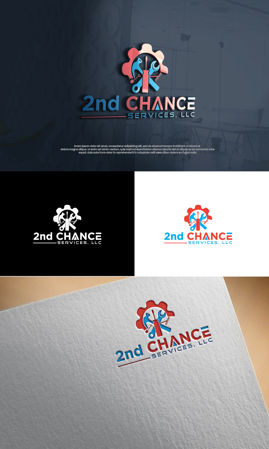 Logo Design by jarin 28 for 2nd Chance Services, LLC | Design #21640268
