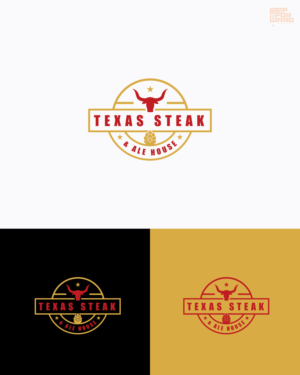 Texas Steak & Ale House | Logo Design by step forward 2