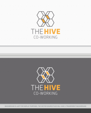 The Hive Co-Working  | Logo Design by AD-X