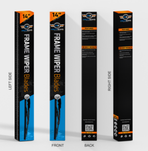Automotive supply company required new wiper blade packaging designs | Verpackungs-Design von SAI DESIGNS