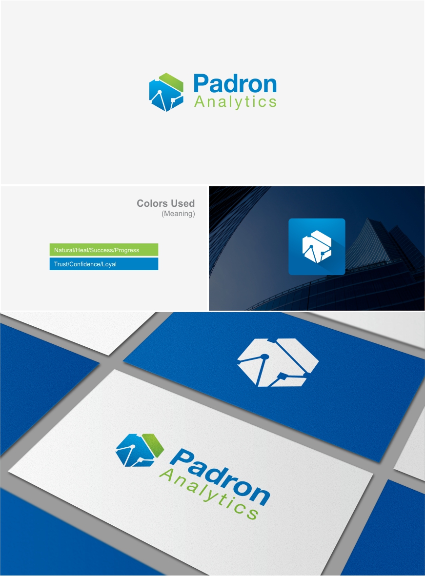Logo-Design von Naavyd für Padron Analytics | Design #2965356