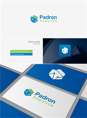 Logo-Design von Naavyd für Padron Analytics | Design: #2965356