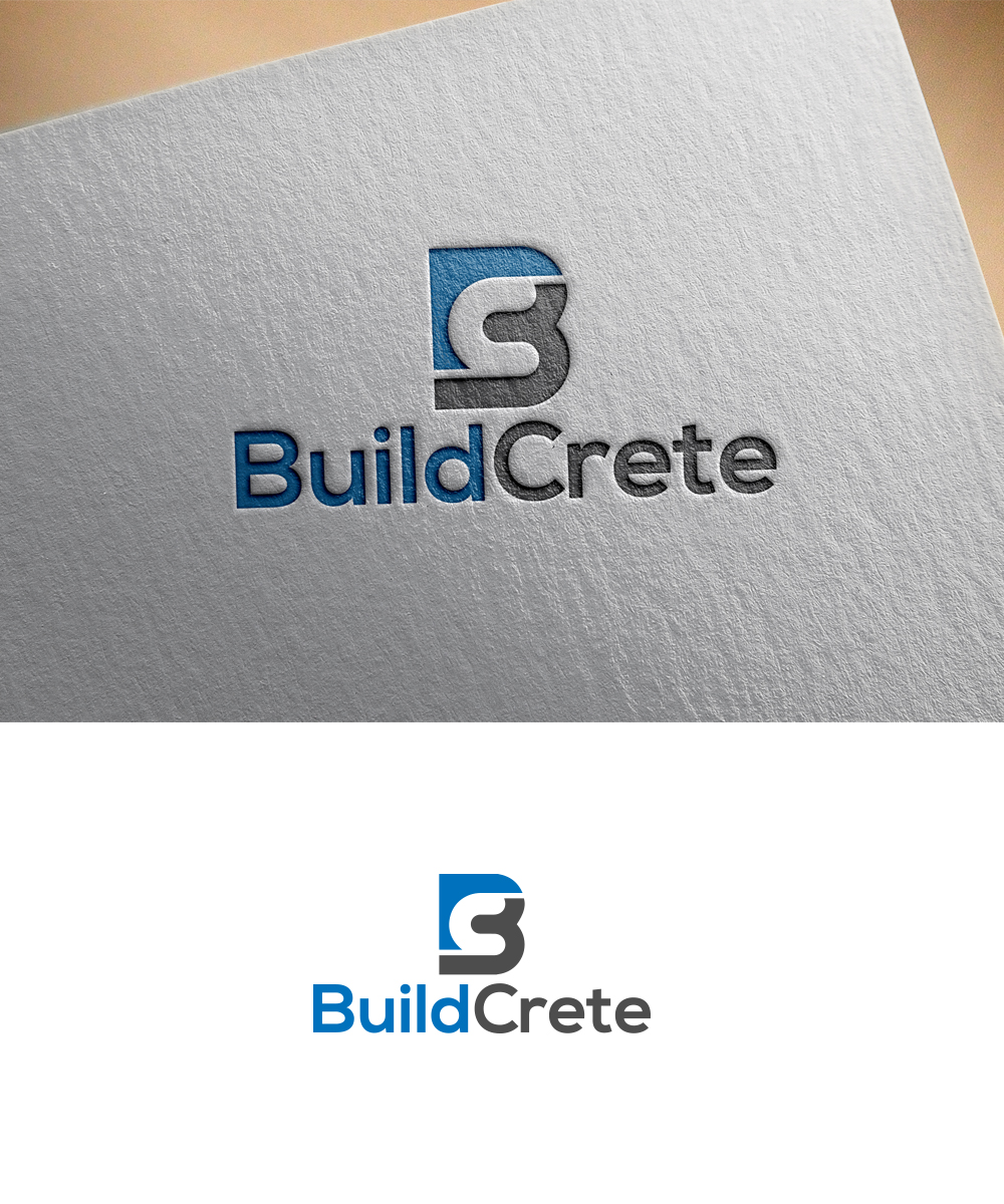 Bold, Playful, Concreter Logo Design for BuildCrete by zainy gill ...