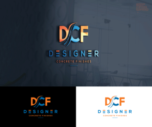 Designer Concrete Finishes | Logo Design by step forward 2