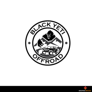 BLACK YETI OFFROAD  | Logo Design by Graphic Bricks