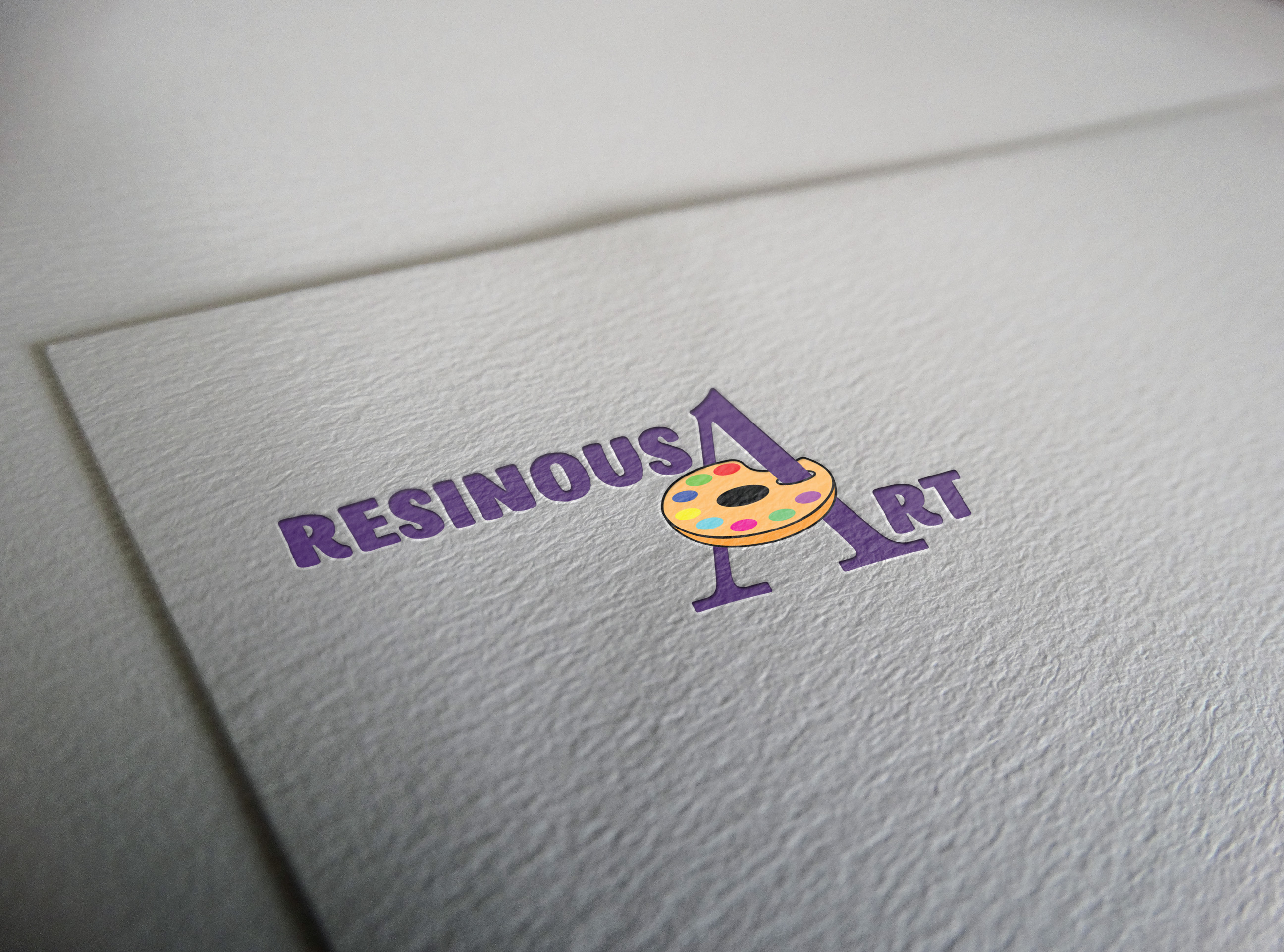 Logo Design by Keval shah for Resinous Art | Design #21625649