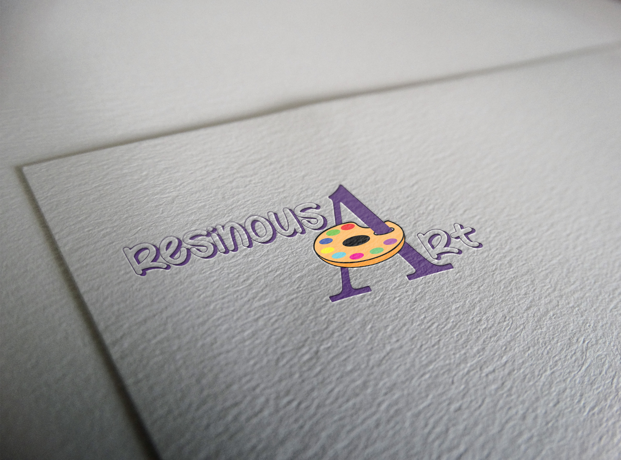 Logo Design by Keval shah for Resinous Art | Design #21625650