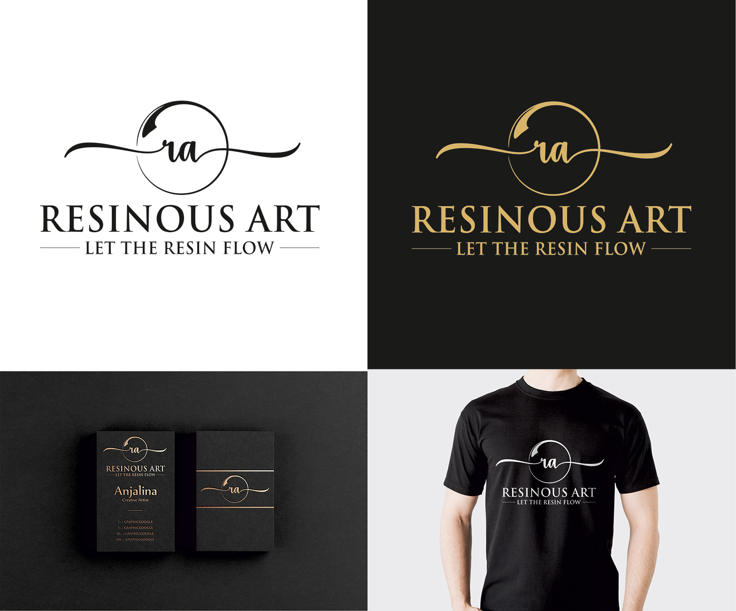 Diseño de Logo por Bang Bang para Resinous Art | Diseño #21626332