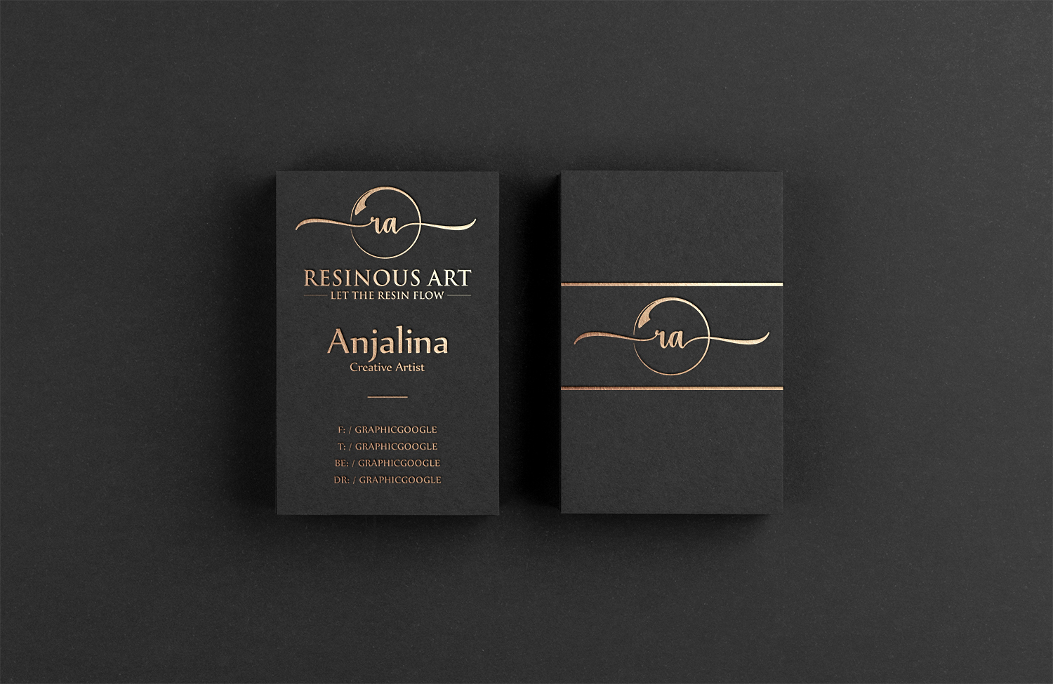 Diseño de Logo por Bang Bang para Resinous Art | Diseño #21626333