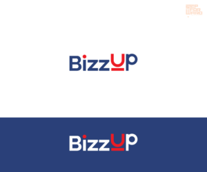 BizzUp | Logo Design by step forward 2