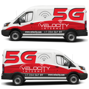 Stationery Design by elveneclipse for velocity  wireless llc | Design: #21621982