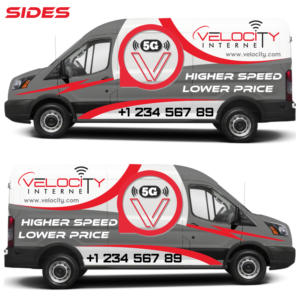 Stationery Design by elveneclipse for velocity  wireless llc | Design: #21625221