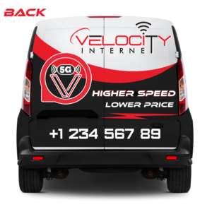 Stationery Design by elveneclipse for velocity  wireless llc | Design: #21629300