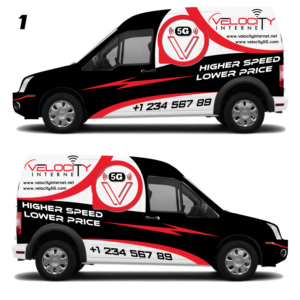 Stationery Design by elveneclipse for velocity  wireless llc | Design: #21635830