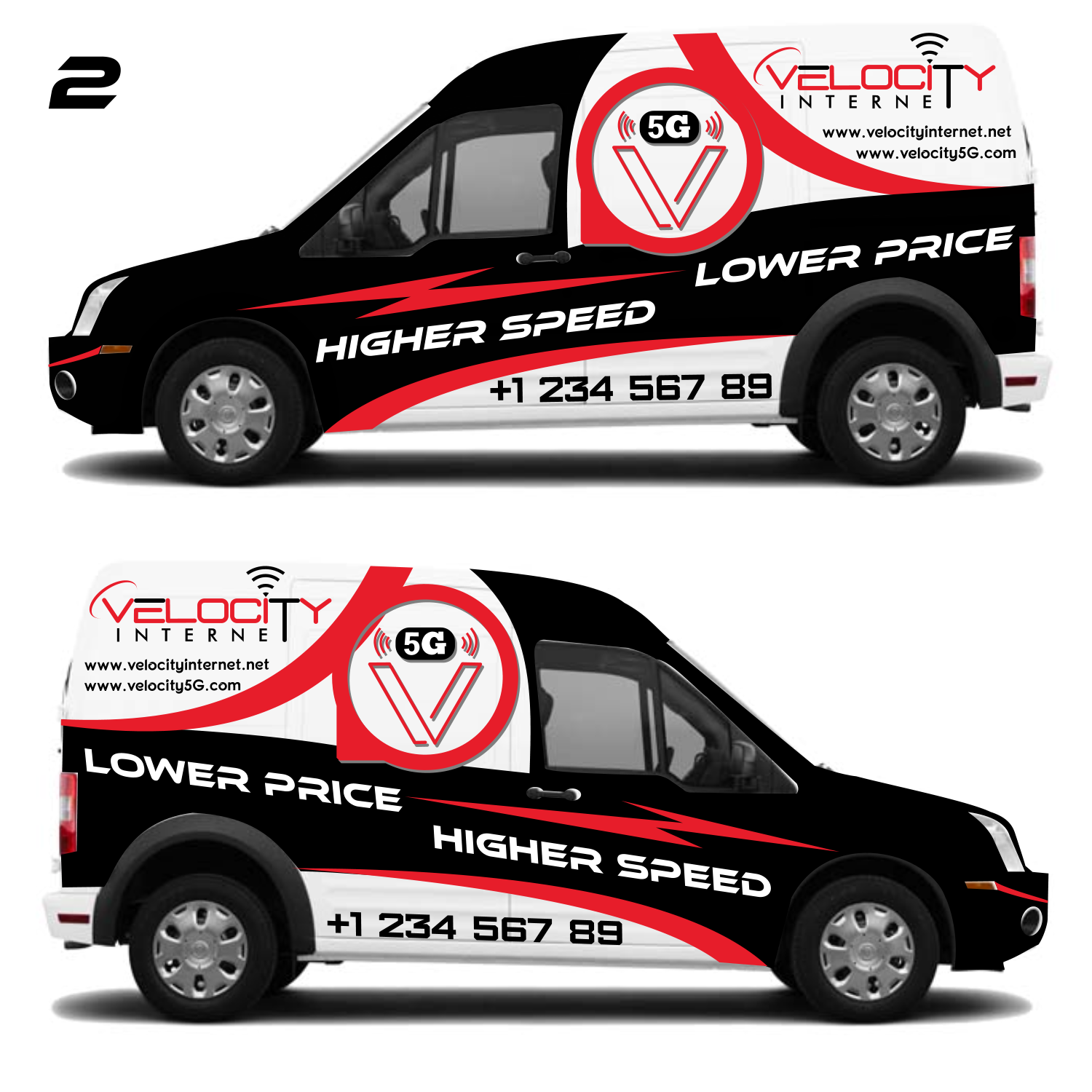 Diseño de Papelería por elveneclipse para velocity  wireless llc | Diseño #21635833
