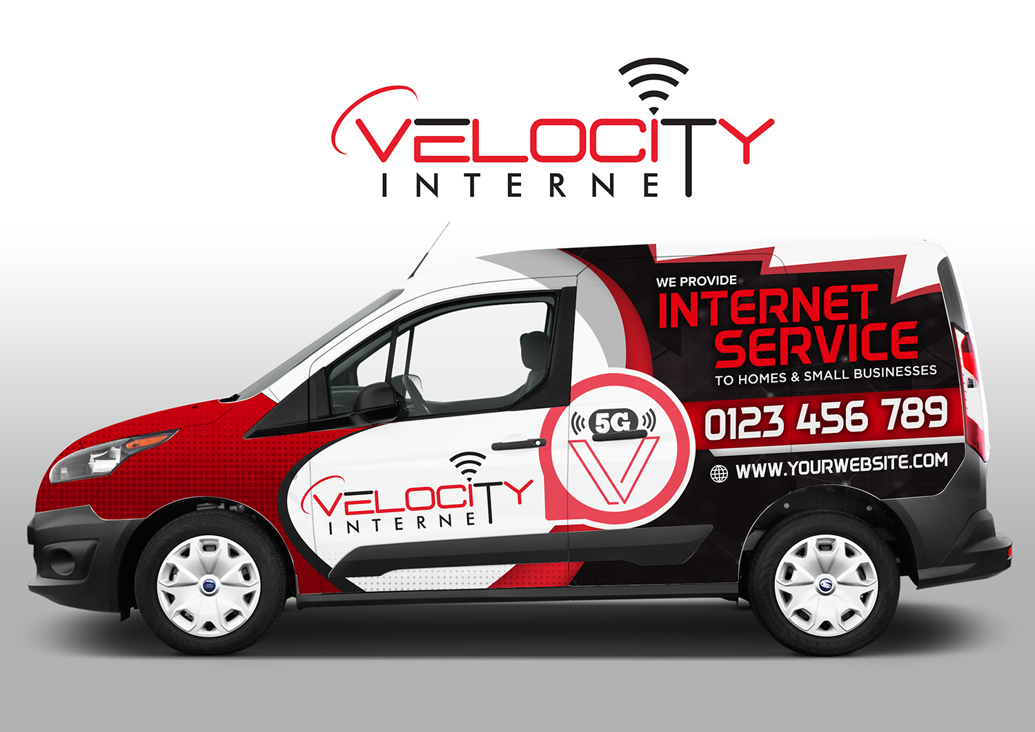 Design de Papeterie par SAI DESIGNS pour velocity  wireless llc | Design #21620487