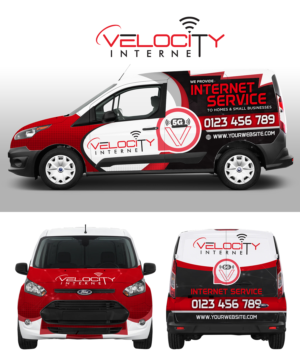 Need Car Warp for Wireless Internet Service Provider | Diseño de Papelería por SAI DESIGNS