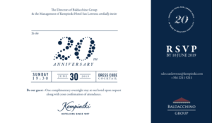 Invitation Design by FFoundry for Kempinski Hotel San Lawrenz | Design: #21721014