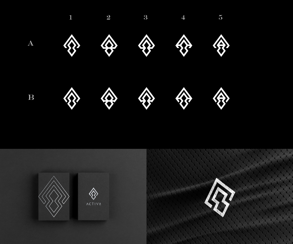 Logo Design by Vetroff for Activ8 Wear | Design #21631468