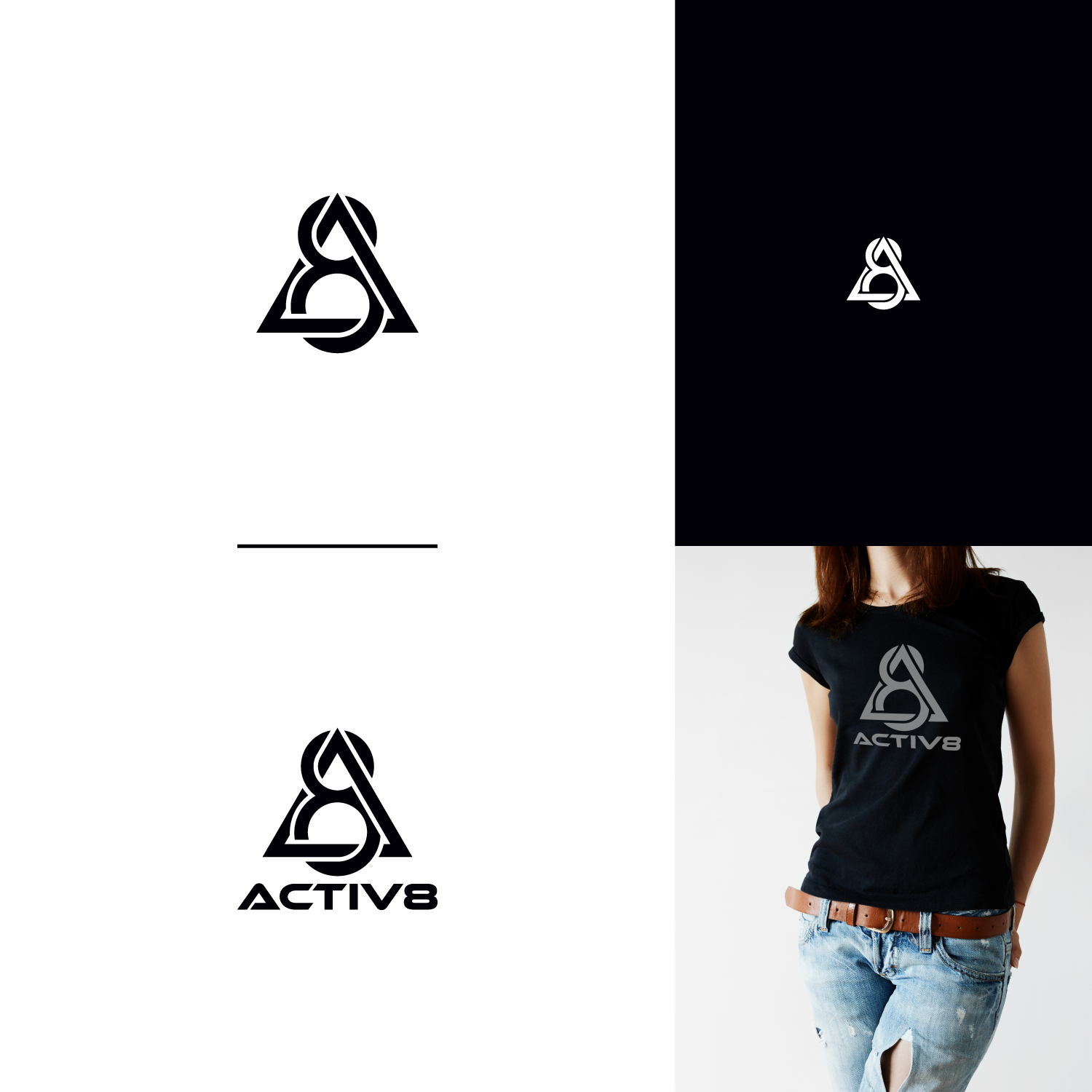 Logo Design by NilavroShuvro for Activ8 Wear | Design #21621765