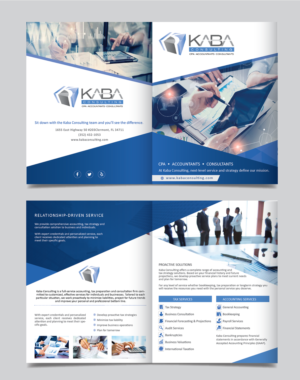 Flyer Design by alex989 for Kaba Consulting Inc. | Design: #21620417