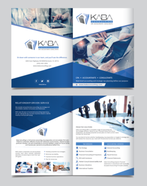 Flyer Design by alex989 for Kaba Consulting Inc. | Design: #21622839