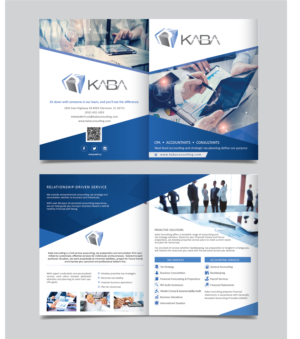 Flyer Design by alex989 for Kaba Consulting Inc. | Design: #21687427