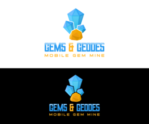 Gems & Geodes  Mobile Gem Mine | Diseño de Logo por H-H Arts