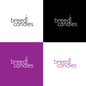 I would like my logo highlight the company name: Breed candles, but I would also like it to say...where candles are born. | Logo Design by sankar999