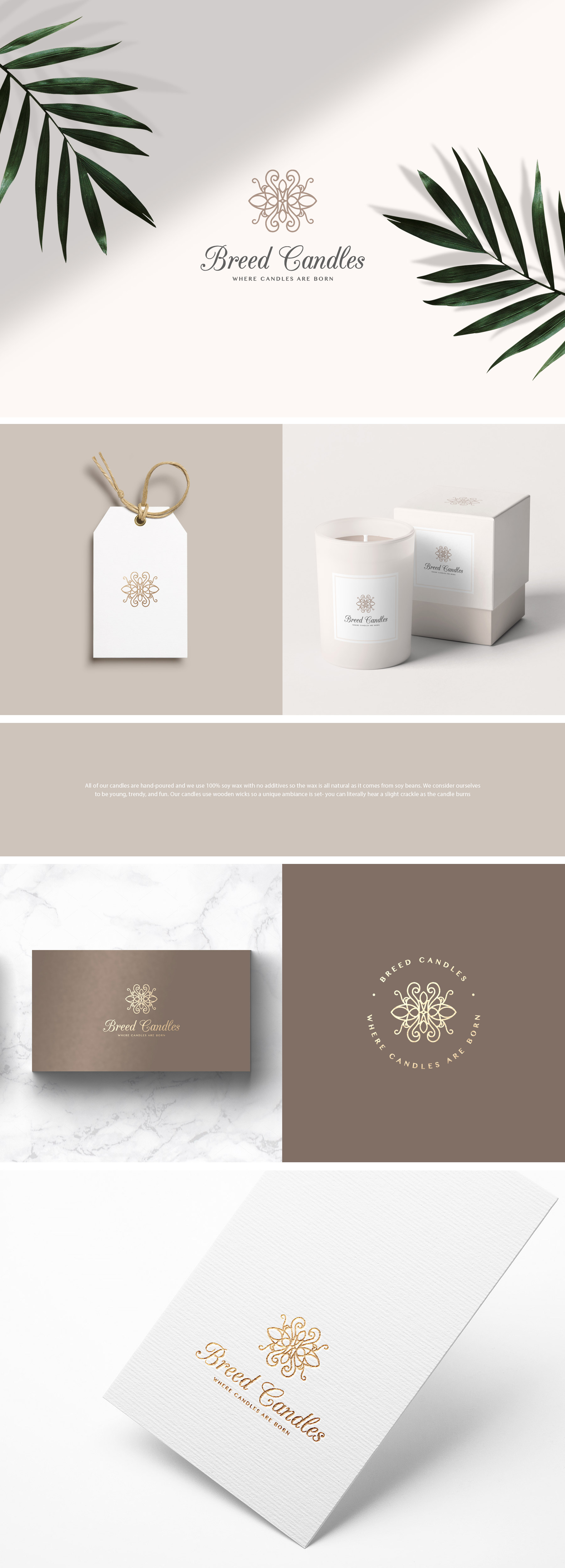 Logo Design by Kristina! for Breed Candles | Design #21636868