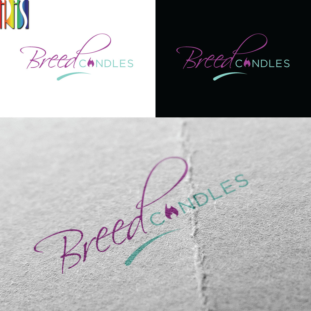 Logo Design by Iris 3 for Breed Candles | Design #21620922