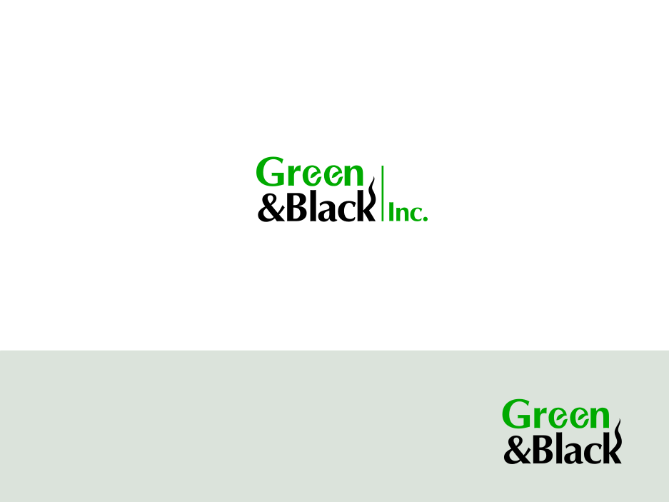 Diseño de Logo por Mirela78 para green and black inc | Diseño #21618586