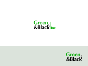 Diseño de Logo por Mirela78 para green and black inc | Diseño: #21618586