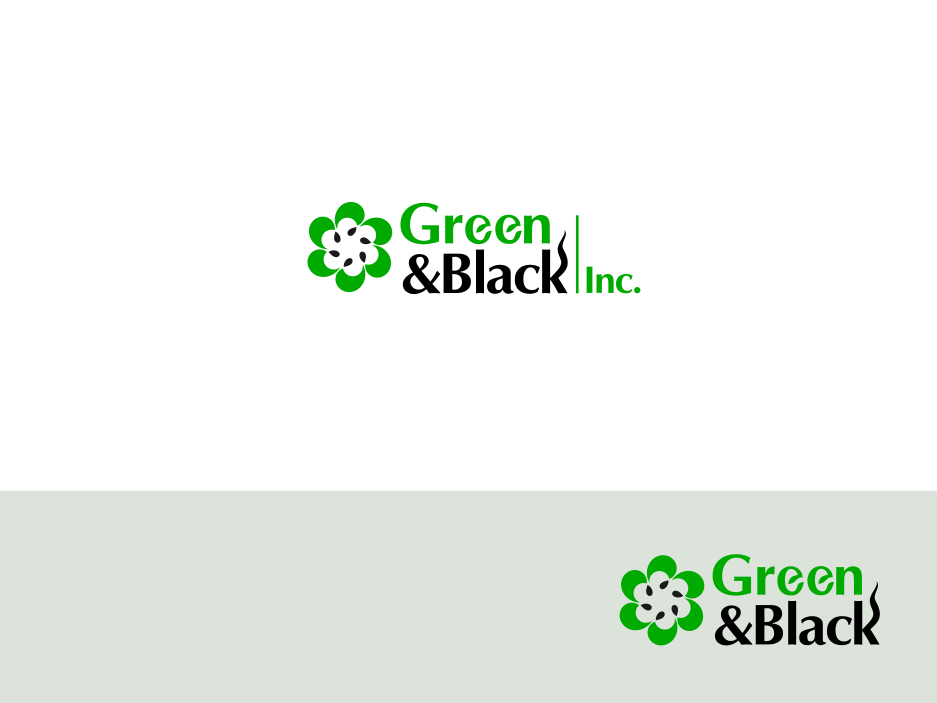 Logo Design by Mirela78 for green and black inc | Design #21618827
