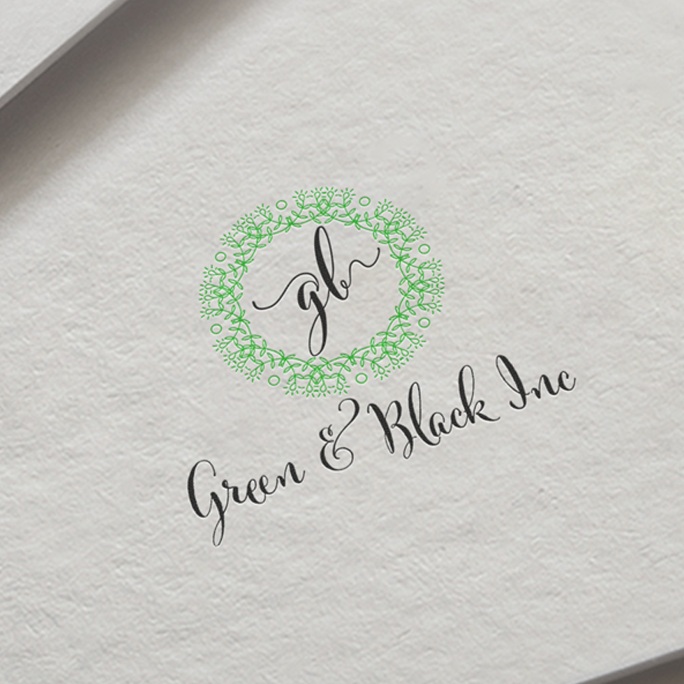 Logo Design by WeiArts for green and black inc | Design #21667401