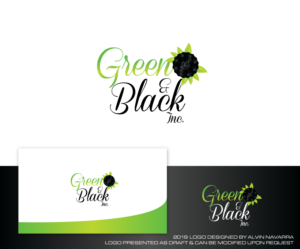 Diseño de Logo por alvinnavarra para green and black inc | Diseño: #21652027