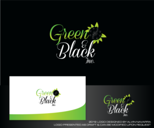 Diseño de Logo por alvinnavarra para green and black inc | Diseño: #21652047