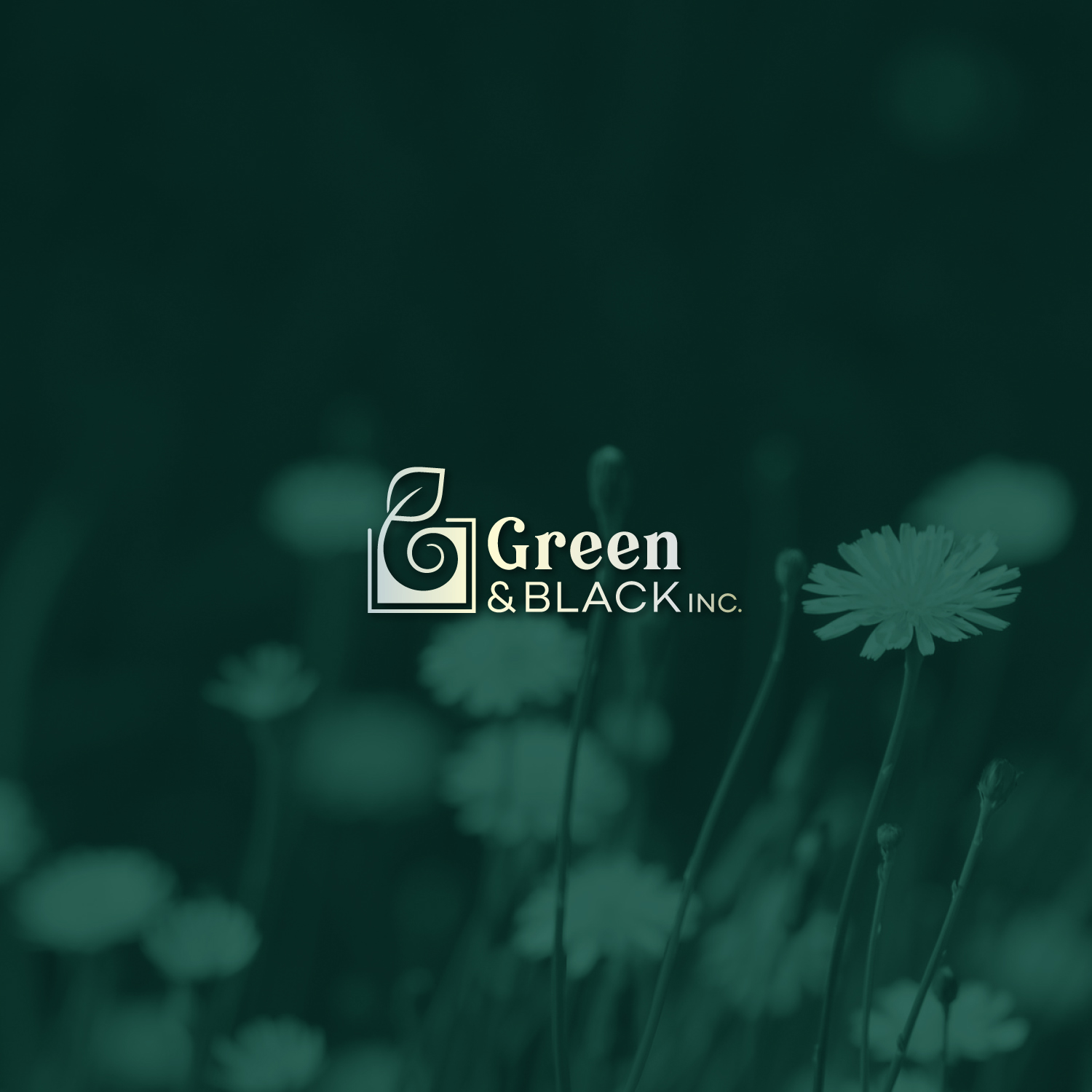 Logo Design by Vortemus for green and black inc | Design #21773615