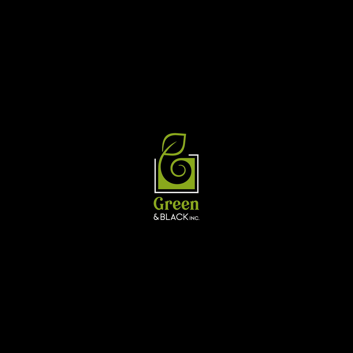 Logo Design by Vortemus for green and black inc | Design #21773619
