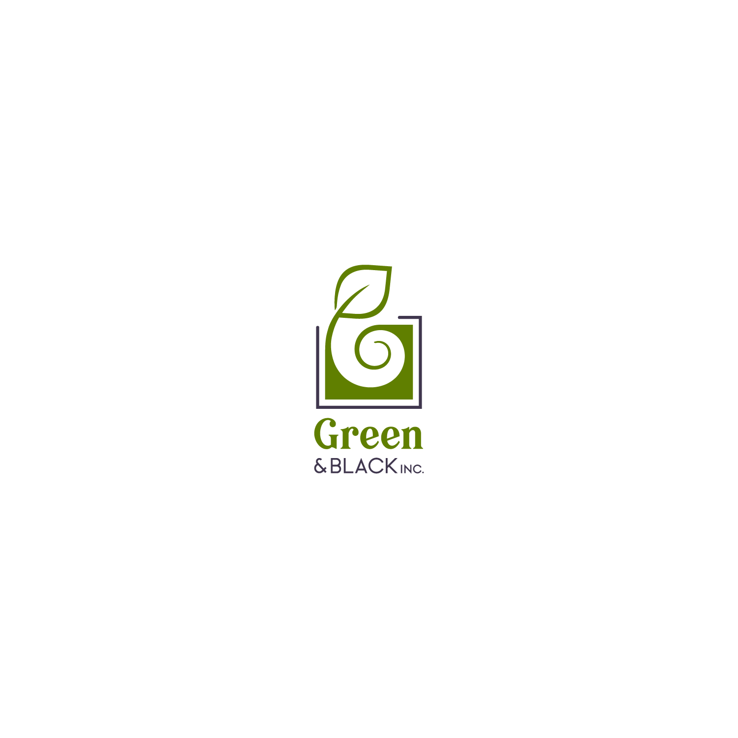 Logo Design by Vortemus for green and black inc | Design #21773620
