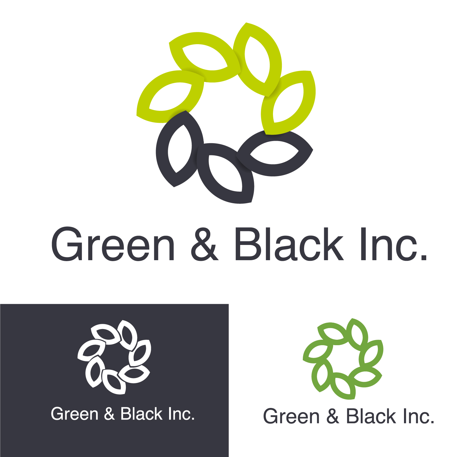 Logo Design by Taviskart for green and black inc | Design #21653903