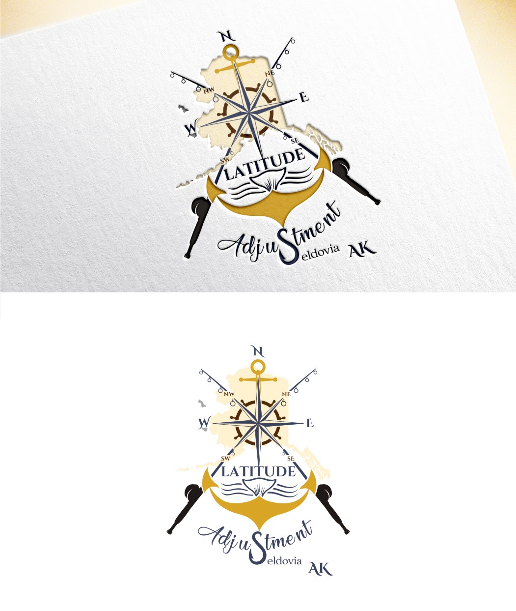 Diseño de Logo por Soul Light para Latitude Adjustment | Diseño #21622599